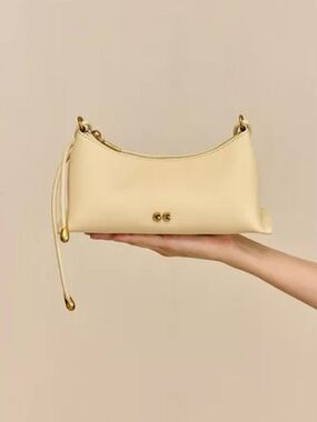 Cult Gaia Osa Leather Shoulder Bag